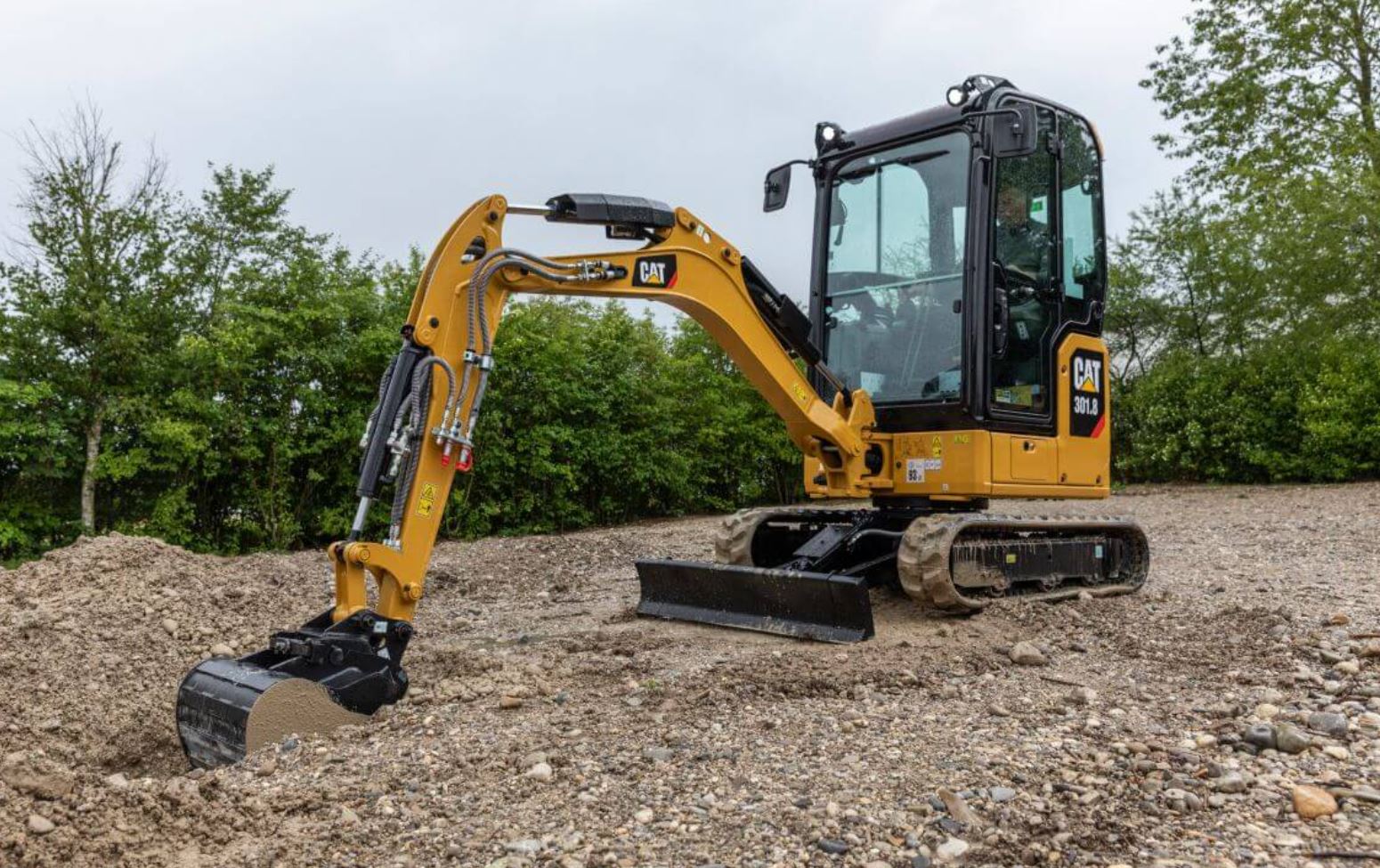 Gravemaskin belter diesel 1,1-2,0 tonn